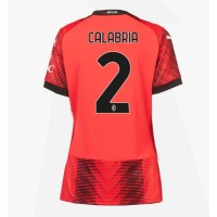 AC Milan Davide Calabria #2 Heimtrikot Frauen 2023-24 Kurzarm